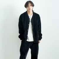 BLACK&&モデル身長：179cm 着用サイズ：L&&