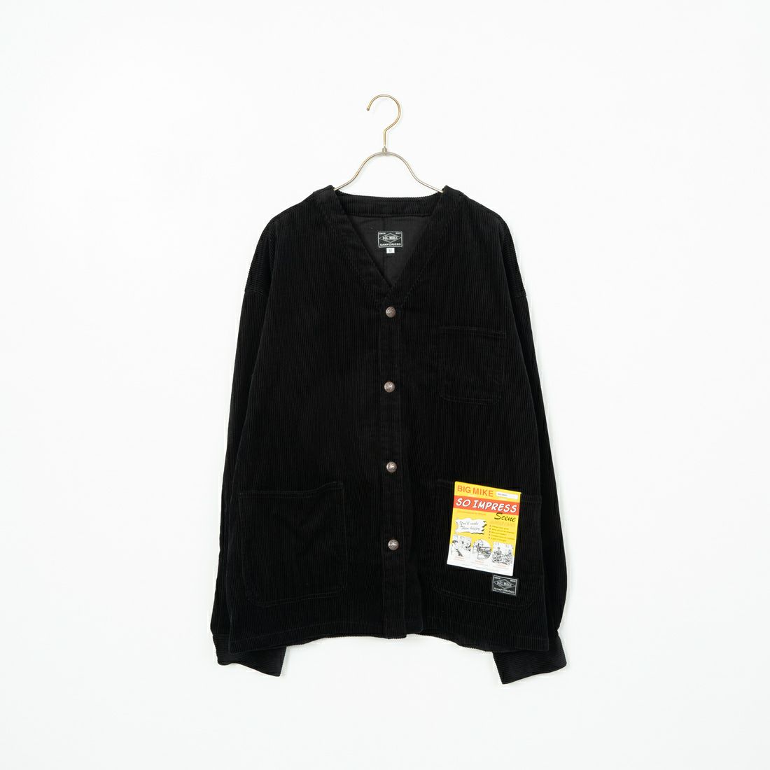 BIG MIKE [ビッグマイク] 別注 コーデュロイエンジニアジャケット [102446020-JF] BLACK