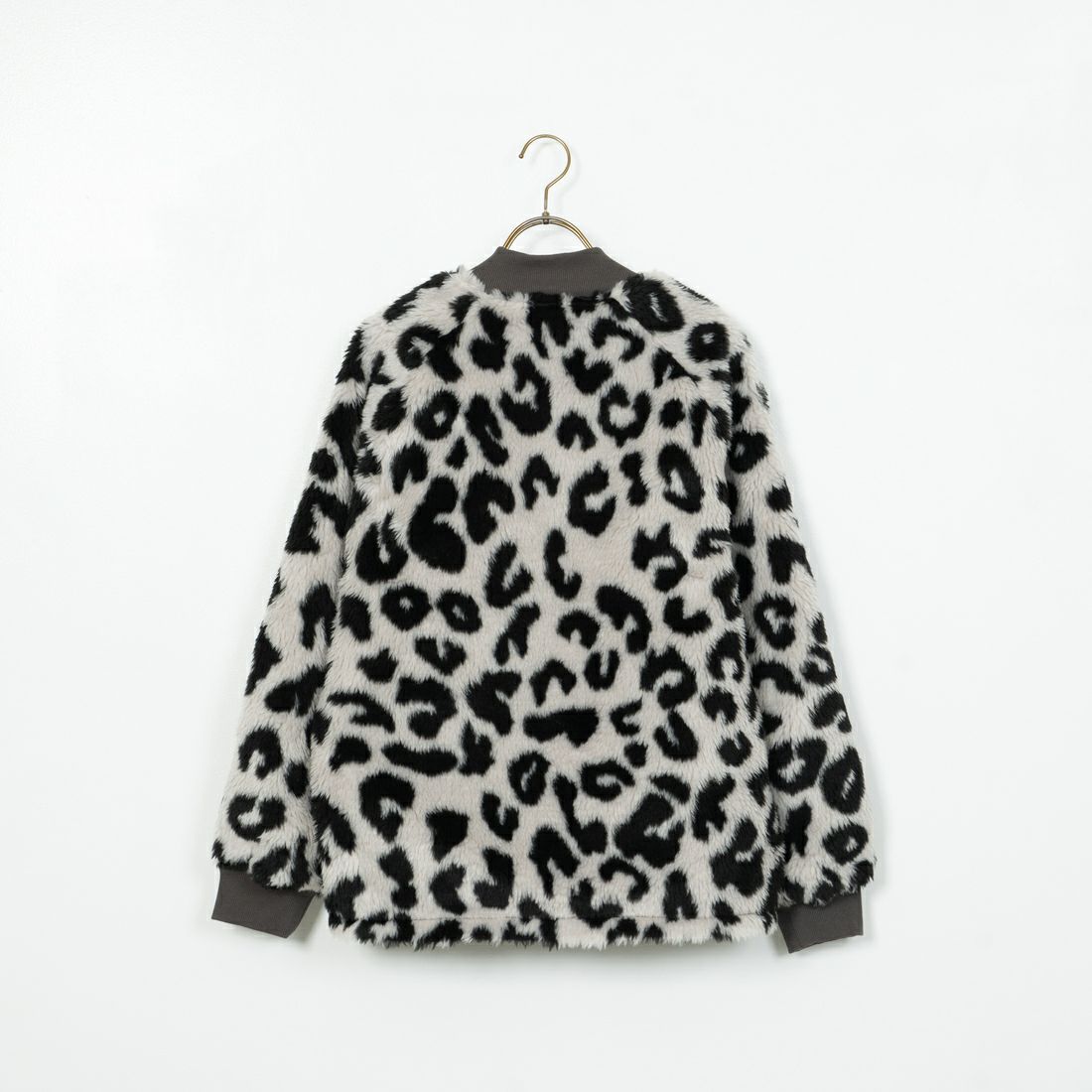 HELLO CALIF [ハローカリフ] ボアボンバーコーチジャケット [HC-244-074] BIG LEOPAR