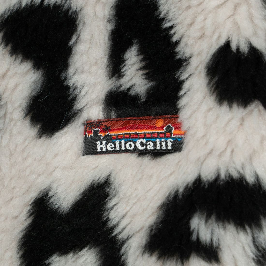 HELLO CALIF [ハローカリフ] ボアボンバーコーチジャケット [HC-244-074] BIG LEOPAR