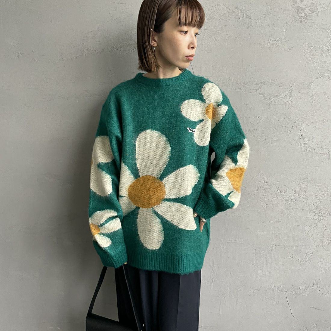 ﾌﾗﾜｰ&&モデル身長：158cm 着用サイズ：S&&