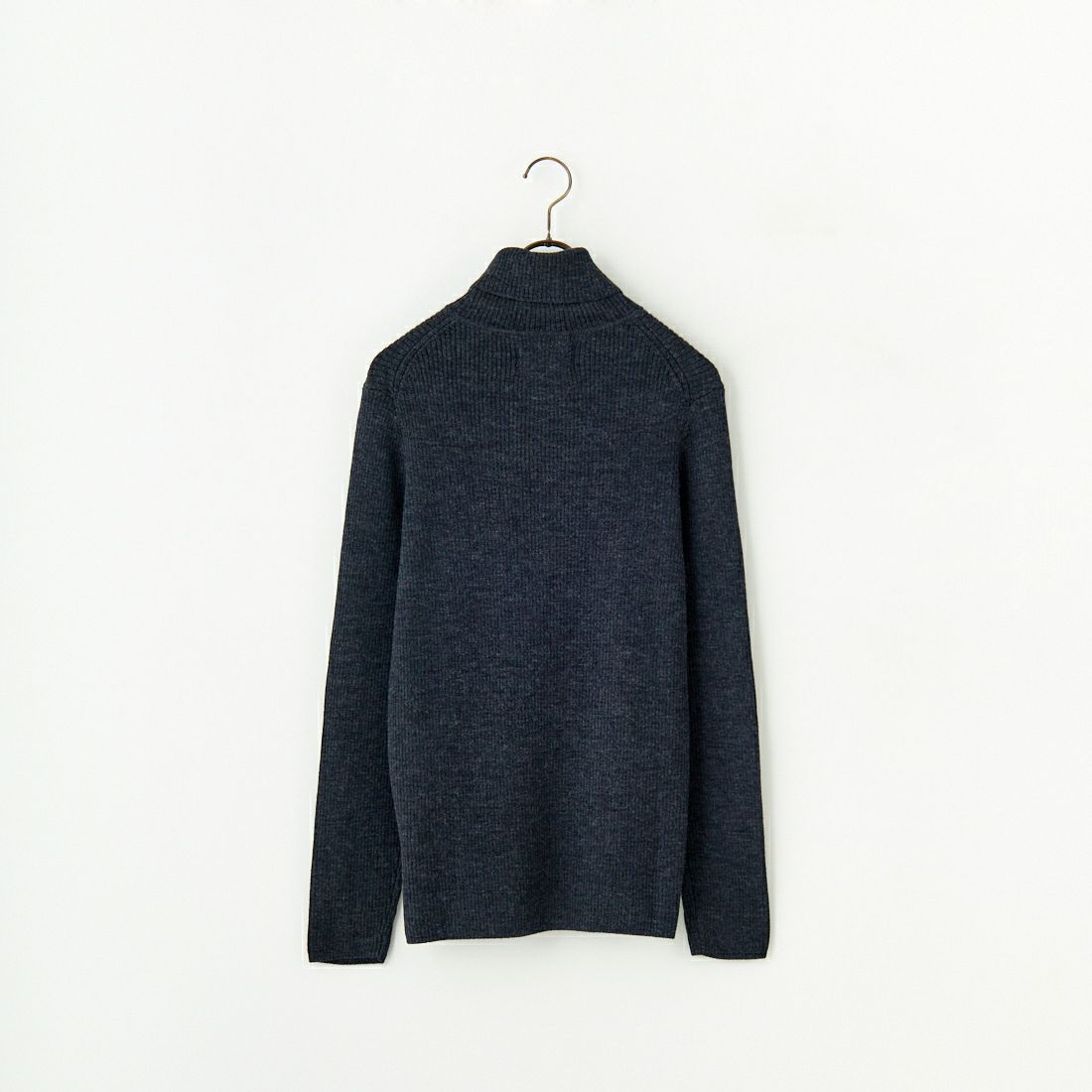 gim [ジム] 12G梳毛リブタートルネックニット [23522330] 004 ﾁｬｺｰﾙ