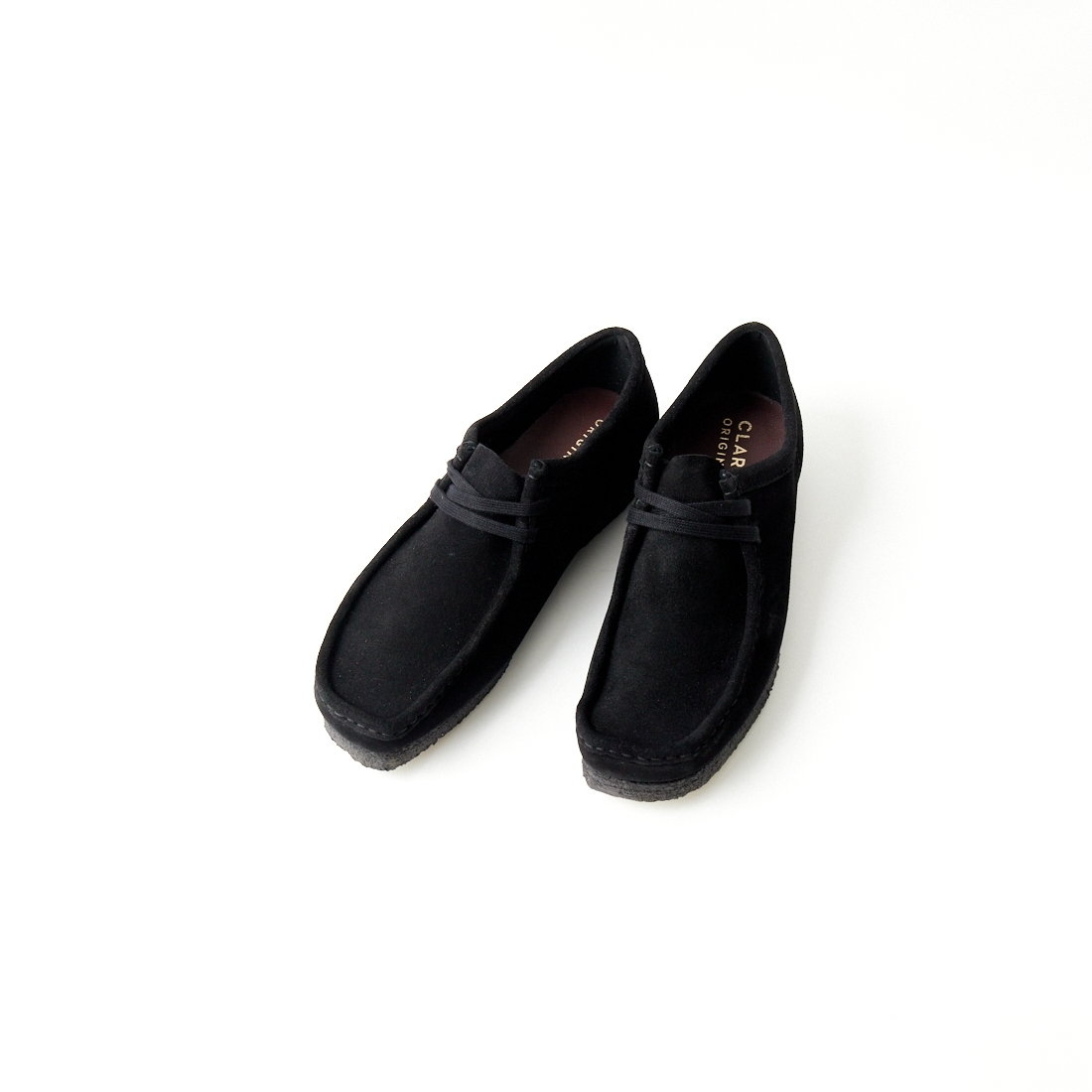 Clarks [クラークス] メンズ ワラビー(ブラックスエード) [26155519] BLACK