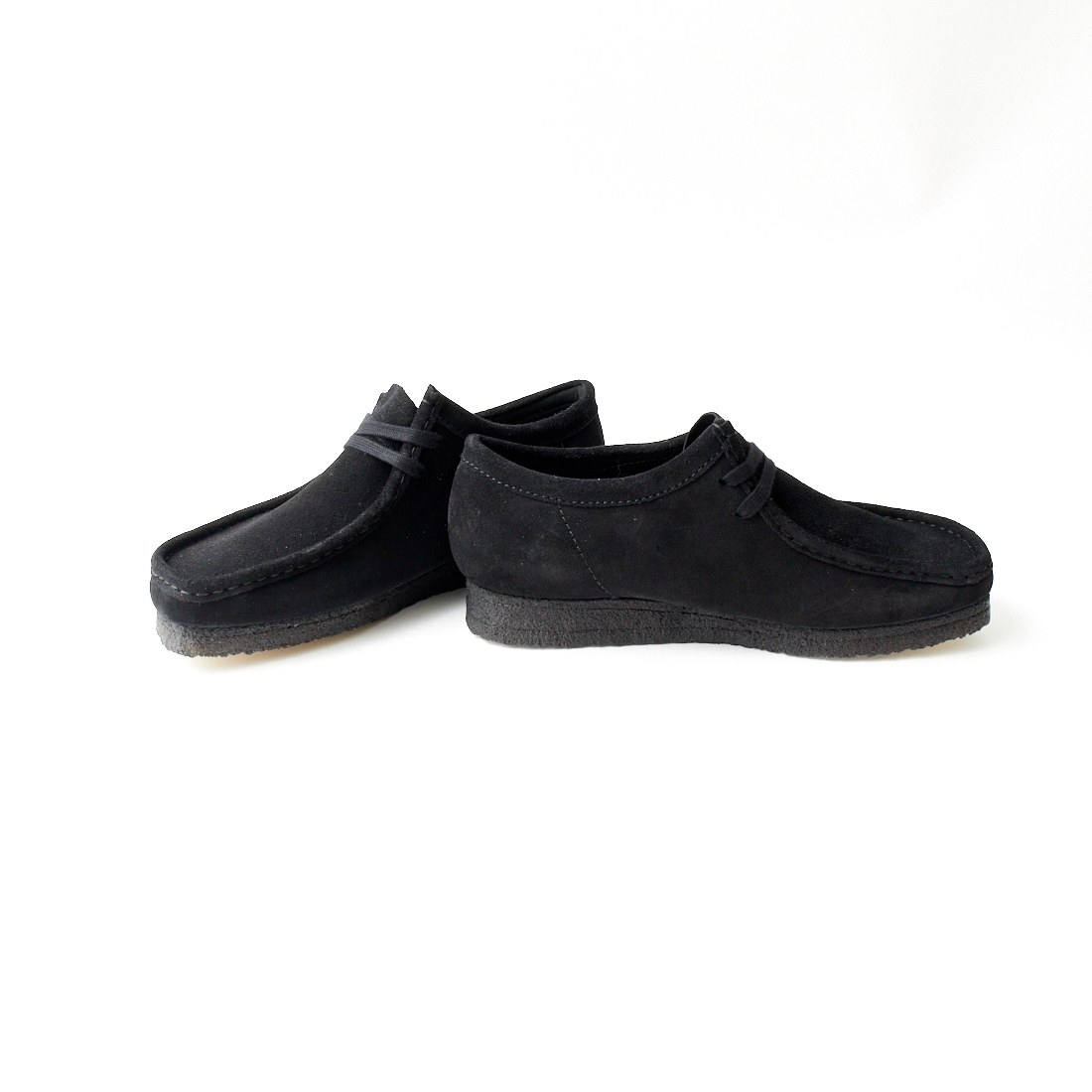 Clarks [クラークス] メンズ ワラビー(ブラックスエード) [26155519] BLACK