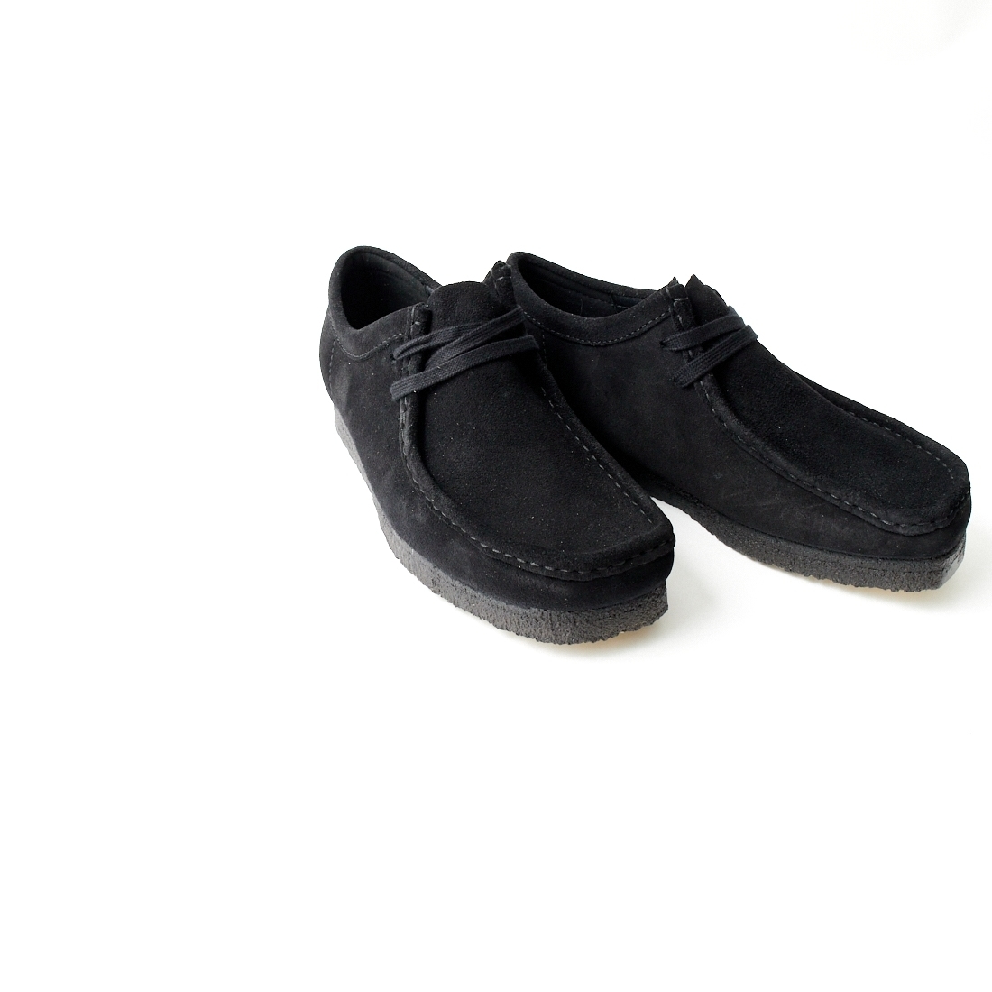 Clarks [クラークス] メンズ ワラビー(ブラックスエード) [26155519] BLACK