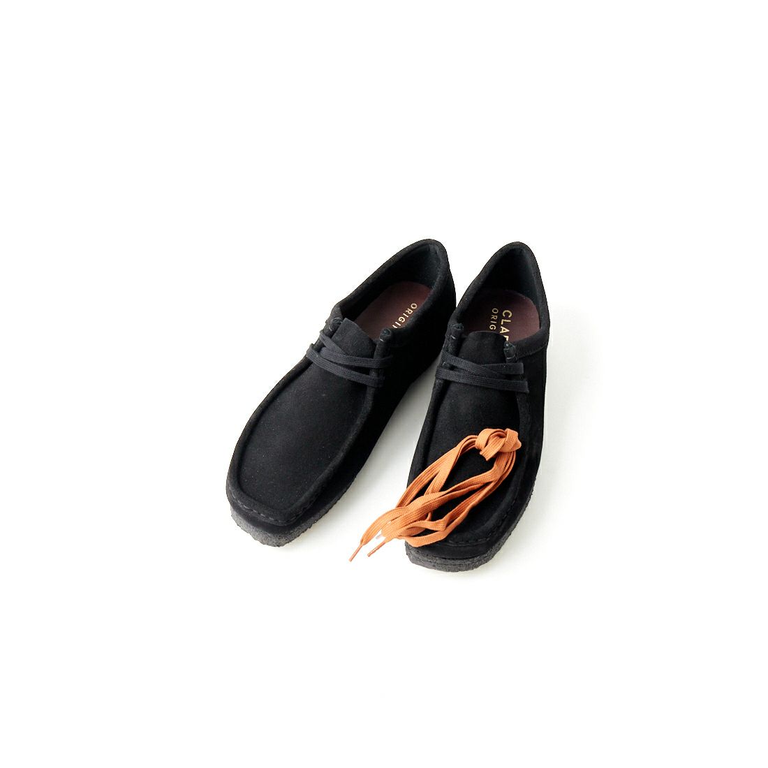 Clarks [クラークス] メンズ ワラビー(ブラックスエード) [26155519] BLACK