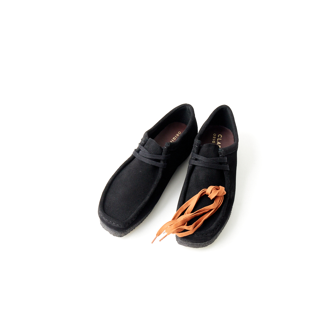 Clarks [クラークス] メンズ ワラビー(ブラックスエード) [26155519] BLACK