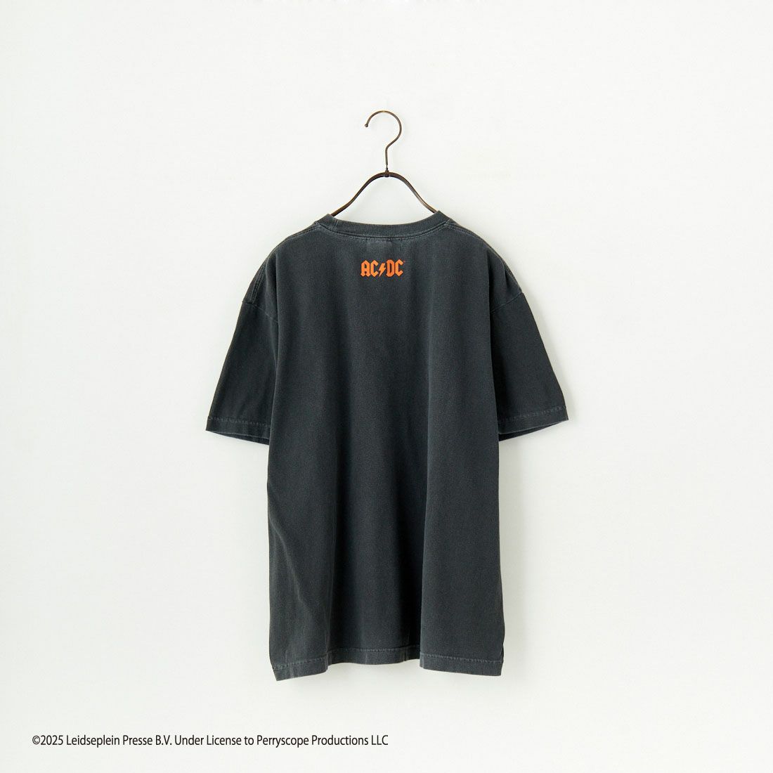 GOOD ROCK SPEED [グッドロックスピード] 別注 AC/DC ロックプリントTシャツ(TOUR 86) [INTN-022-JF] CHARCOAL