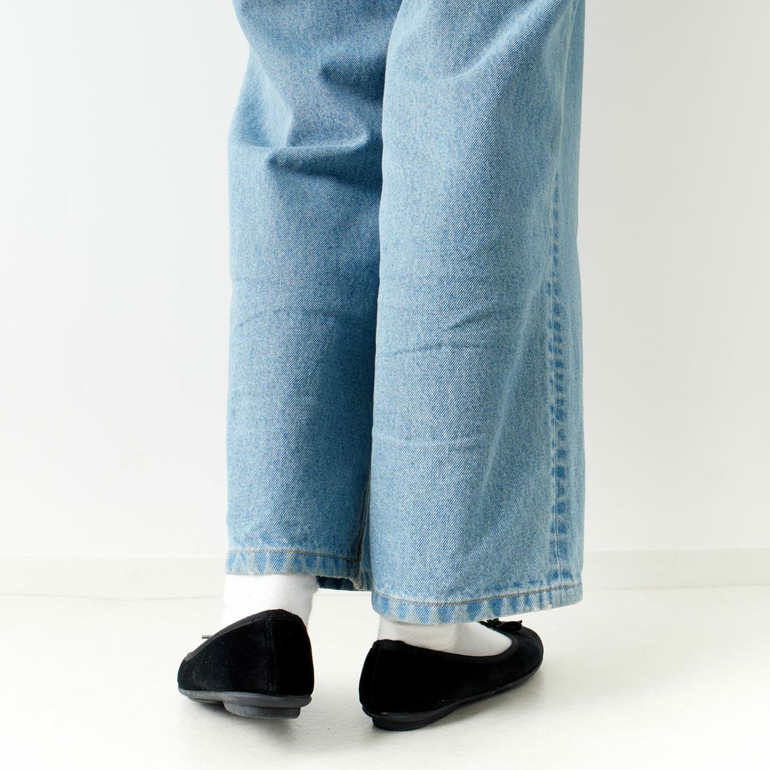 O'Kyti [オキティ] ベルベットバレエシューズ [6500-VE] NEGRO