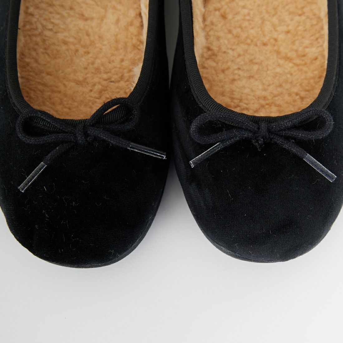 O'Kyti [オキティ] ベルベットバレエシューズ [6500-VE] NEGRO