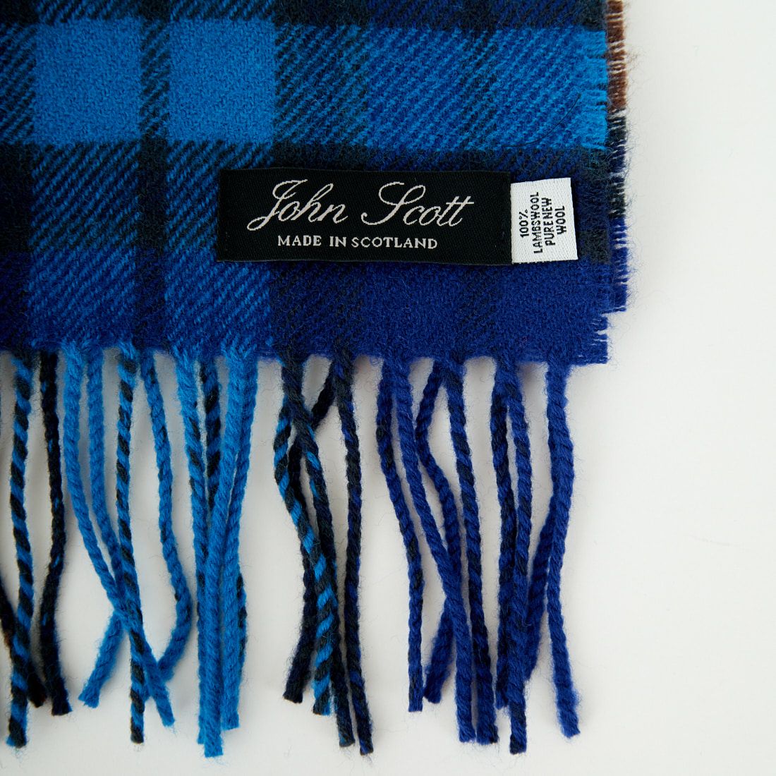 John Scott [ジョンスコット] ラムウールスカーフ [NLC1751] 3500 NV/BR