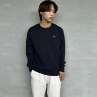 NAVY&&モデル身長：179cm 着用サイズ：L&&