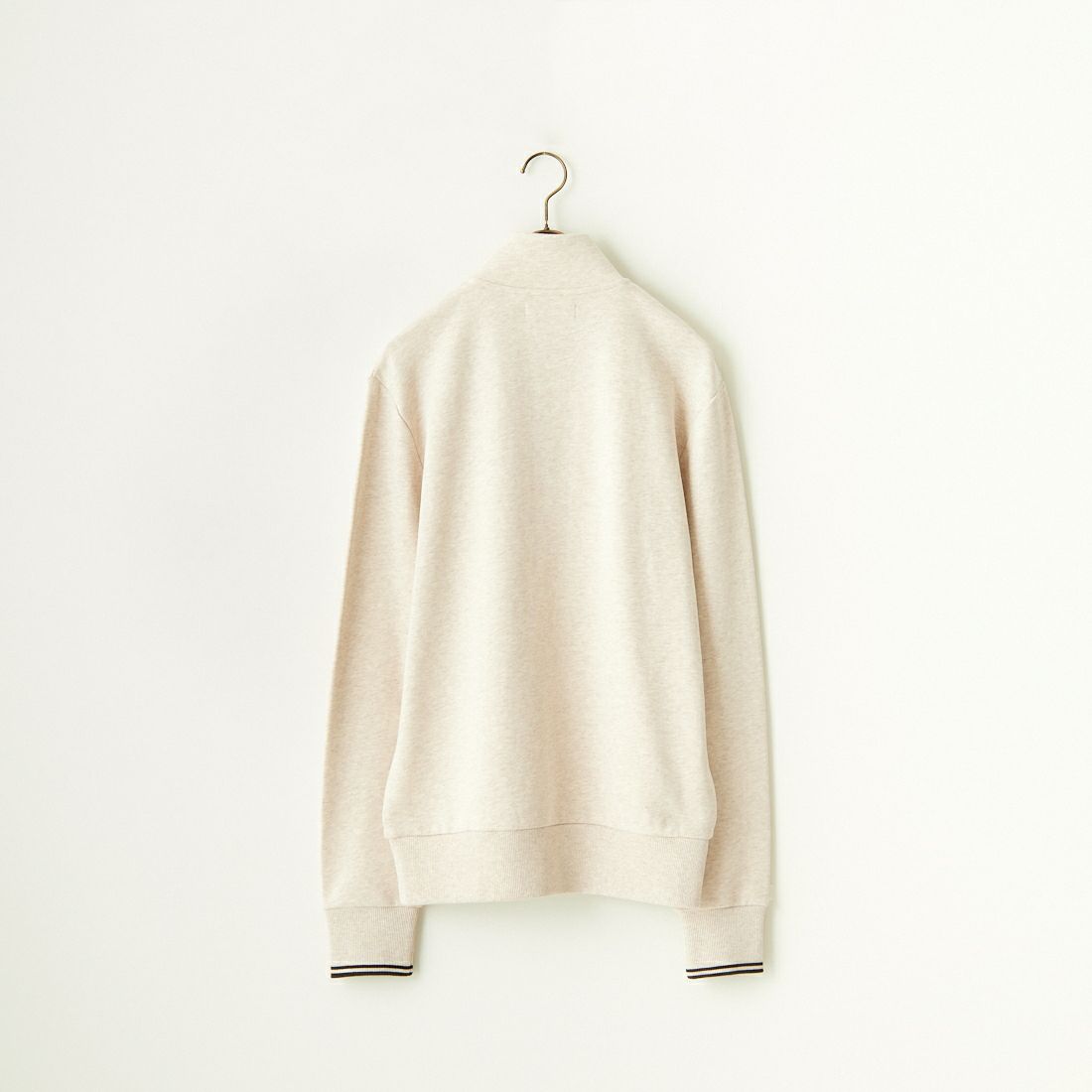 FRED PERRY [フレッドペリー] ワンポイントロゴ刺繍 ハーフジップスウェット [M3574] W50 PORRID