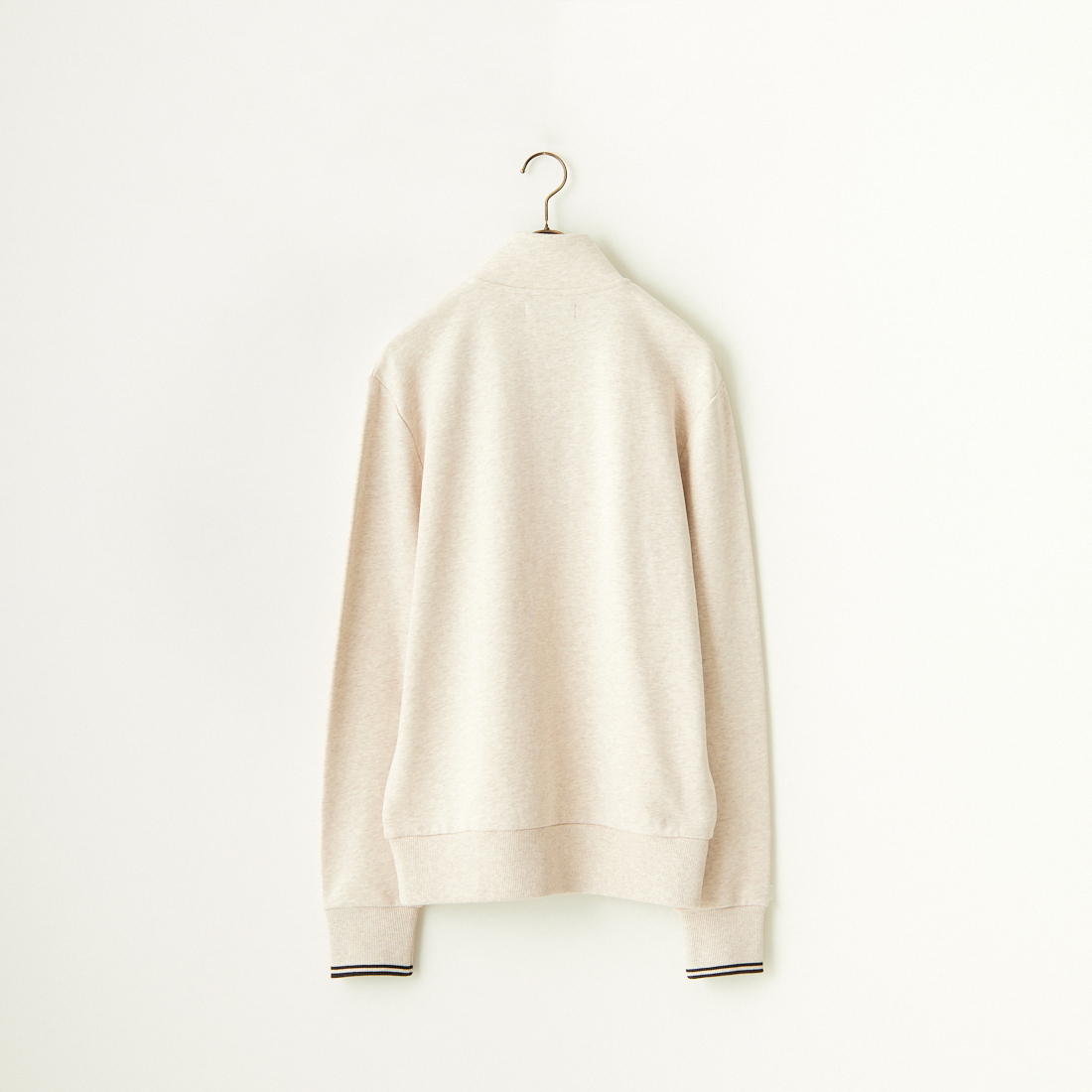 FRED PERRY [フレッドペリー] ワンポイントロゴ刺繍 ハーフジップスウェット [M3574] W50 PORRID