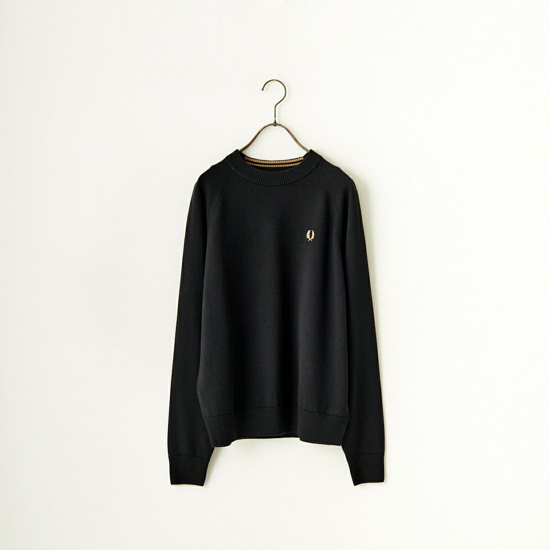 FRED PERRY [フレッドペリー] クルーネックジャンパー [K2117] 184 BLACK