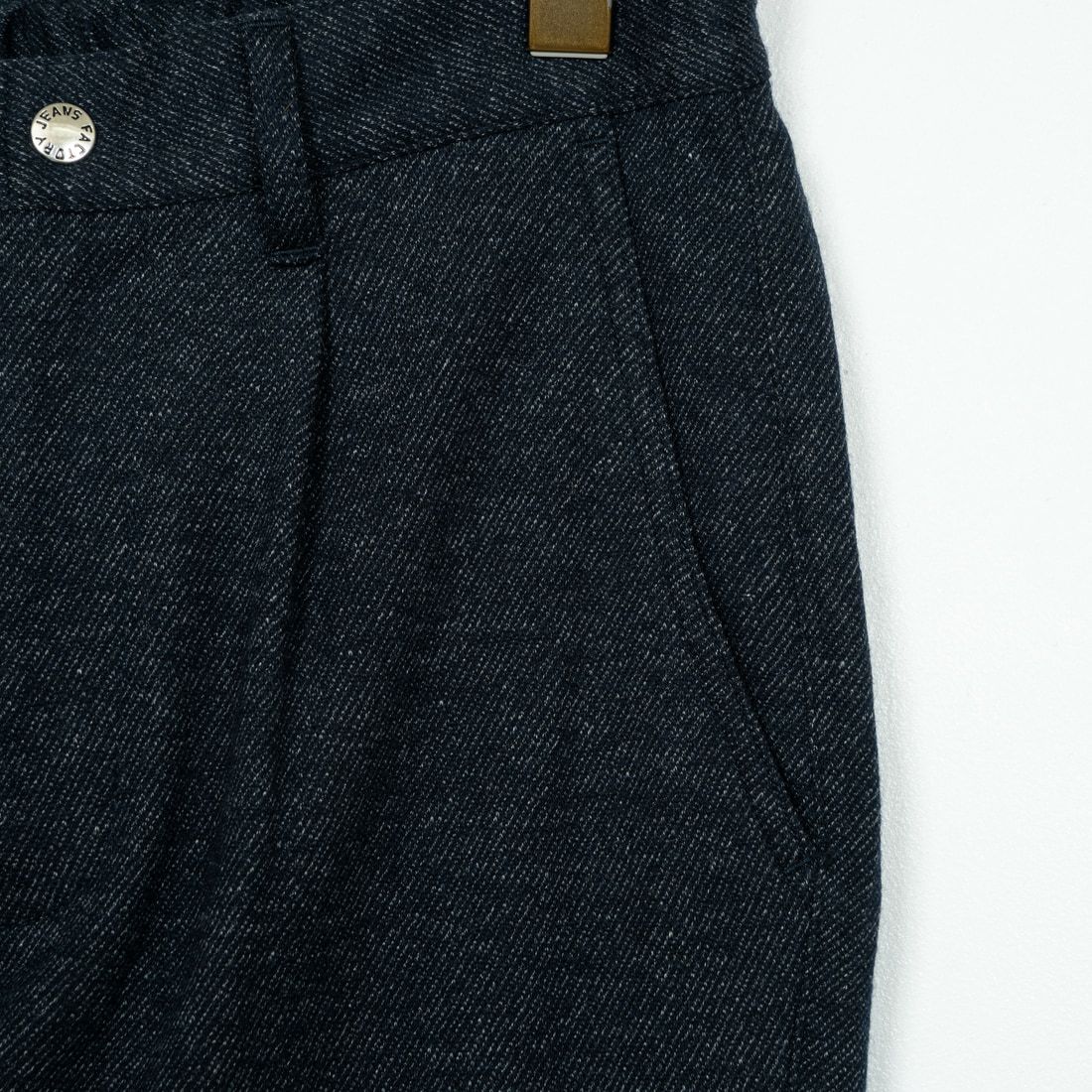 Jeans Factory Clothes [ジーンズファクトリークローズ] ウールジャージーイージートラウザー [JFC-244-059] 02 NVYﾂｲﾙ