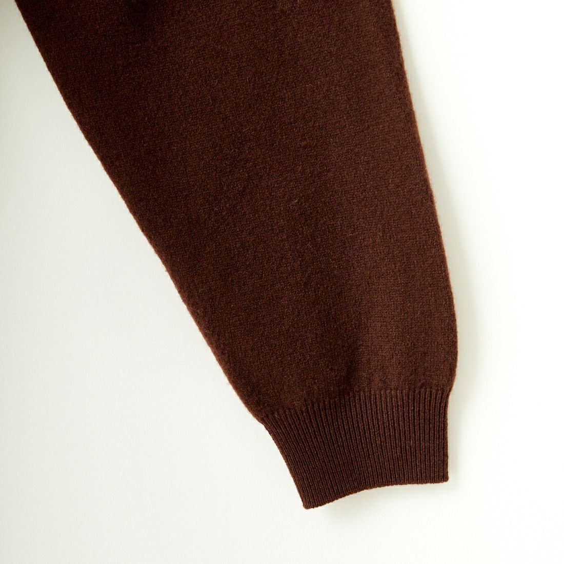 DANTON [ダントン] クルーネックプルオーバーニット [DT-D0028LMW] BROWN