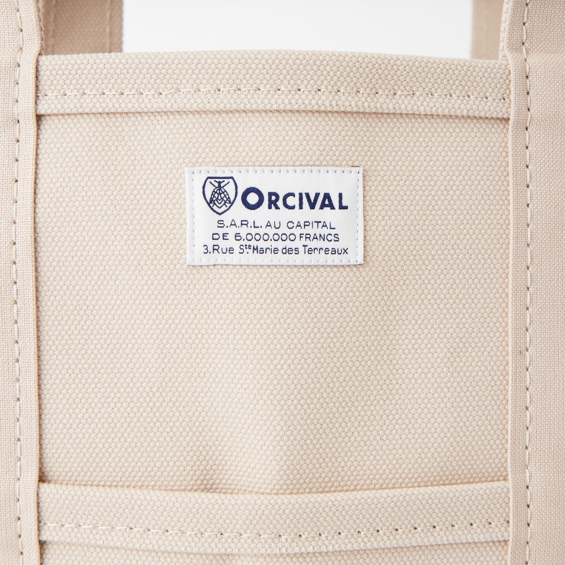 ORCIVAL [オーシバル] キャンバストートバッグ [OR-H0285KWC] ICE GREY