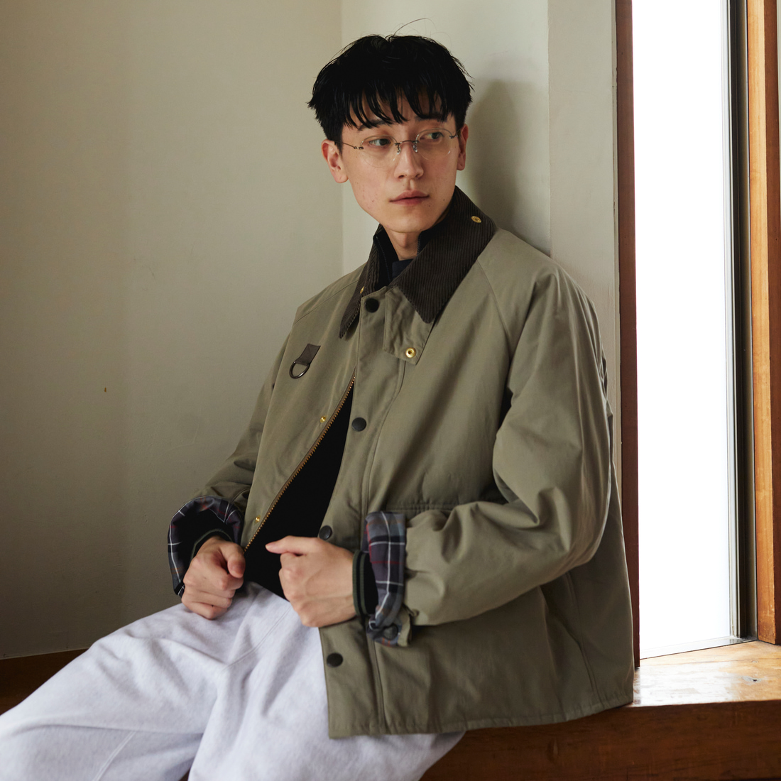 Barbour バブアー SPEY スペイ 251MCA0967 ダックコットン ショート 