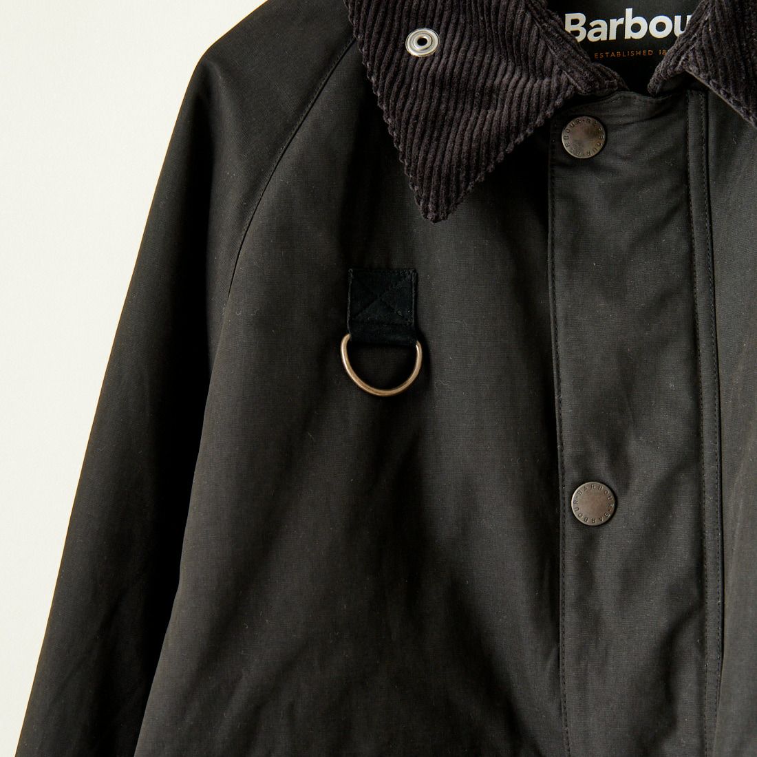 Barbour [バブアー] 別注 中綿入り SPEY スペイジャケット [MCAS151-JF] BLACK