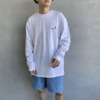 WHITE&&モデル身長：168cm 着用サイズ：L&&