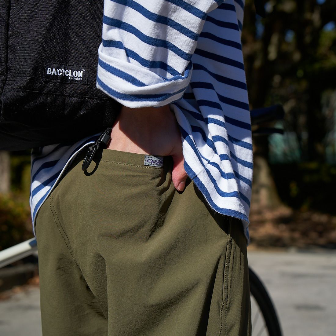 GRAMiCCi [グラミチ] 別注 エブリデイ ナイロンパンツ [GUP5-S2034-JF] OLIVE