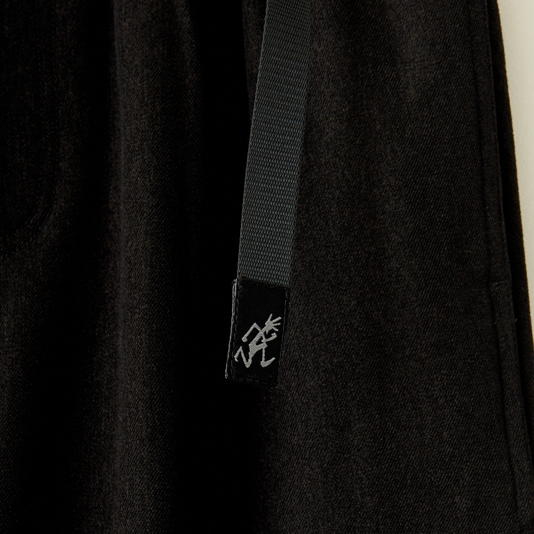 GRAMiCCi [グラミチ] 別注 ウールライク エブリデイパンツ [GUP4-F1024-JF] BLACK