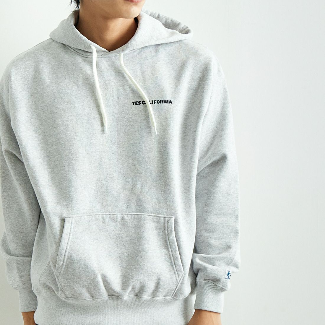 The Endless Summer [エンドレスサマー] TES CAL フロッキーロゴスウェットパーカー [FH-25374304] 03 MIX GRY