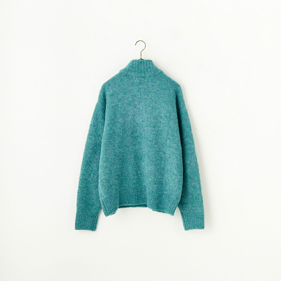 33Degrees [サーティスリーディグリーズ] ブークレハーフジップニット [M-24789004] 55 MINT