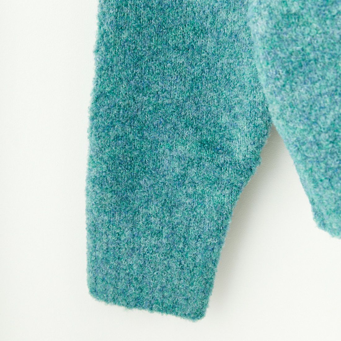 33Degrees [サーティスリーディグリーズ] ブークレハーフジップニット [M-24789004] 55 MINT