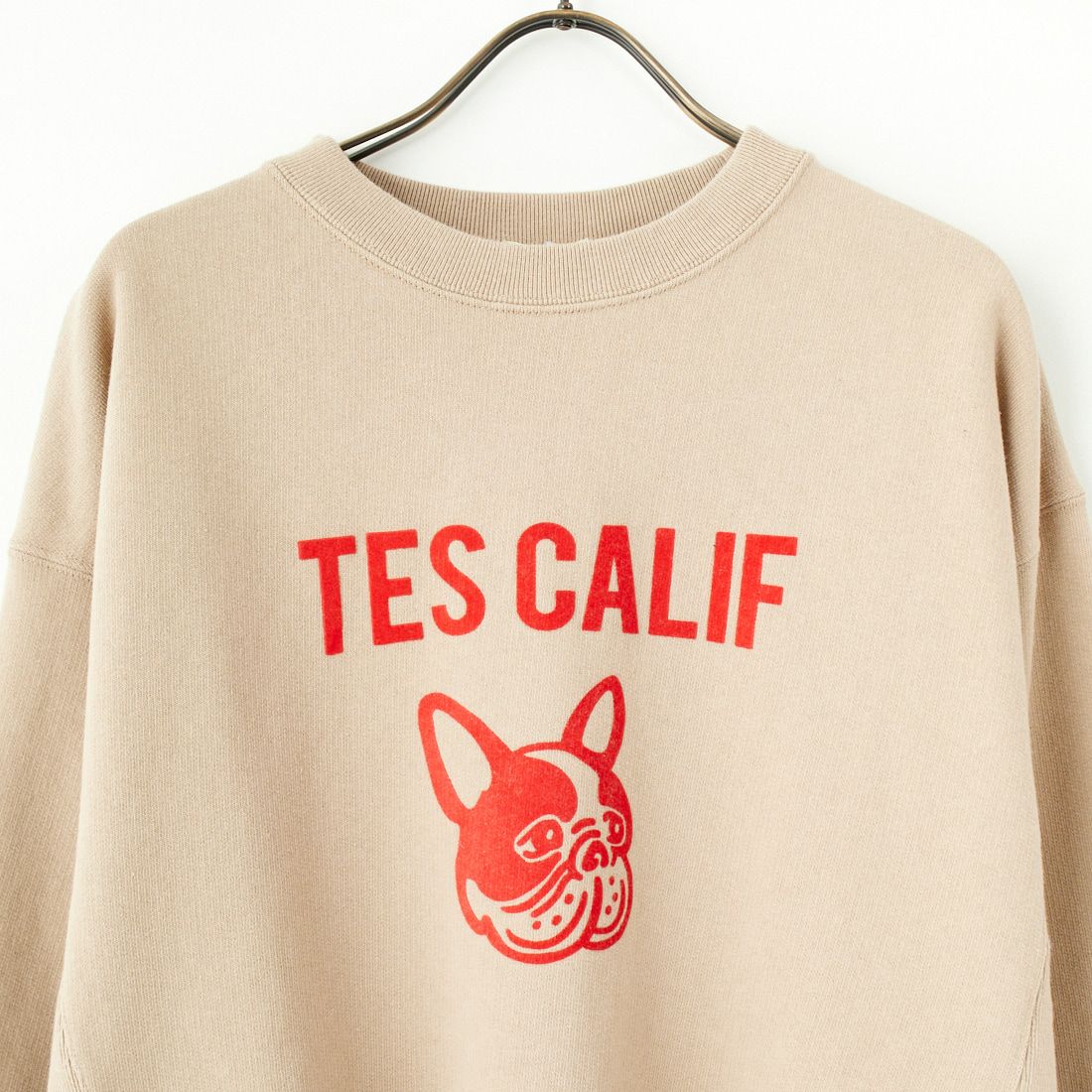 The Endless Summer [エンドレスサマー] 別注 BUHIフロッキープリントスウェット [FH-24774503-JF] 35 BEIGE