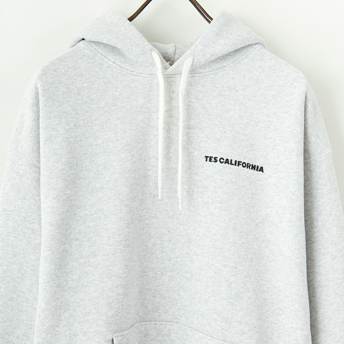 The Endless Summer [エンドレスサマー] TES CAL フロッキーロゴスウェットパーカー [FH-25374304] 03 MIX GRY