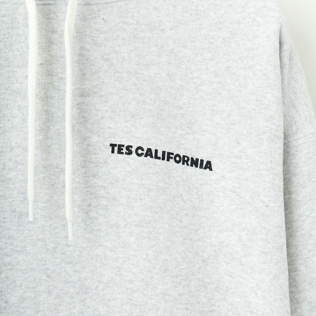 The Endless Summer [エンドレスサマー] TES CAL フロッキーロゴスウェットパーカー [FH-25374304] 03 MIX GRY