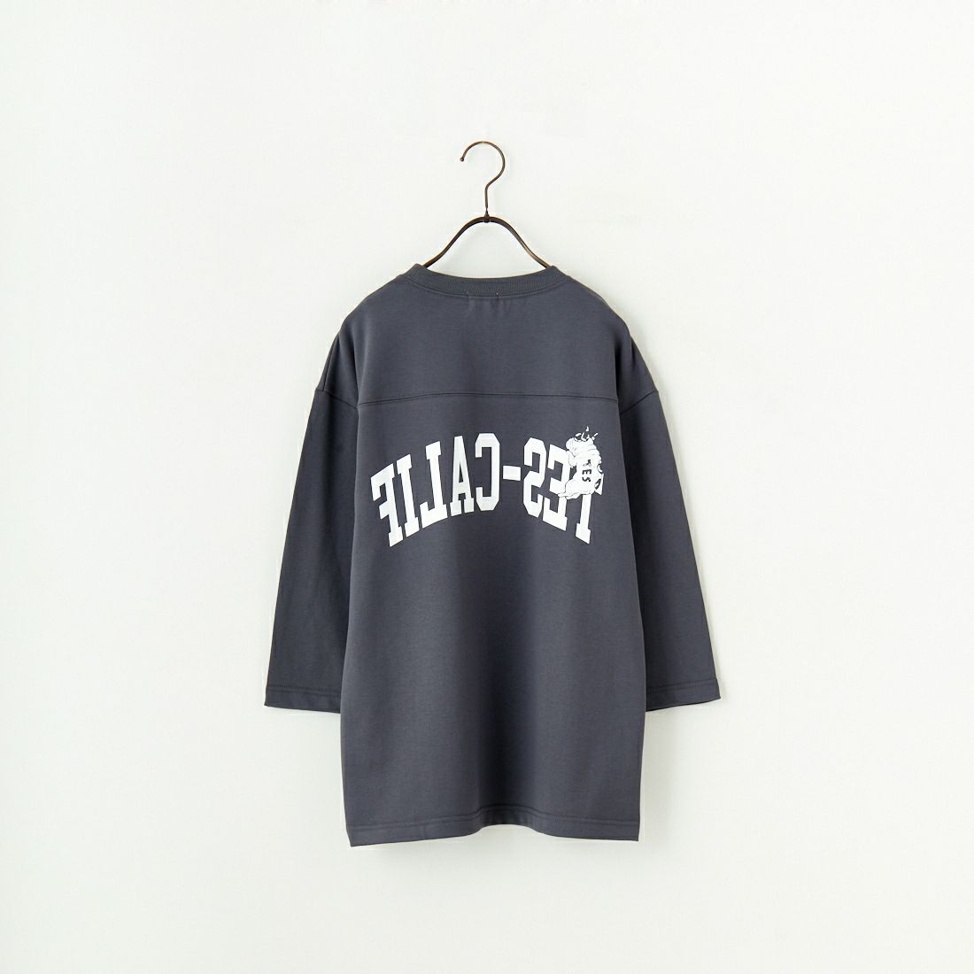 The Endless Summer [エンドレスサマー] TES CALIF フットボールTシャツ [FH-25374310] 02 CHARCOA