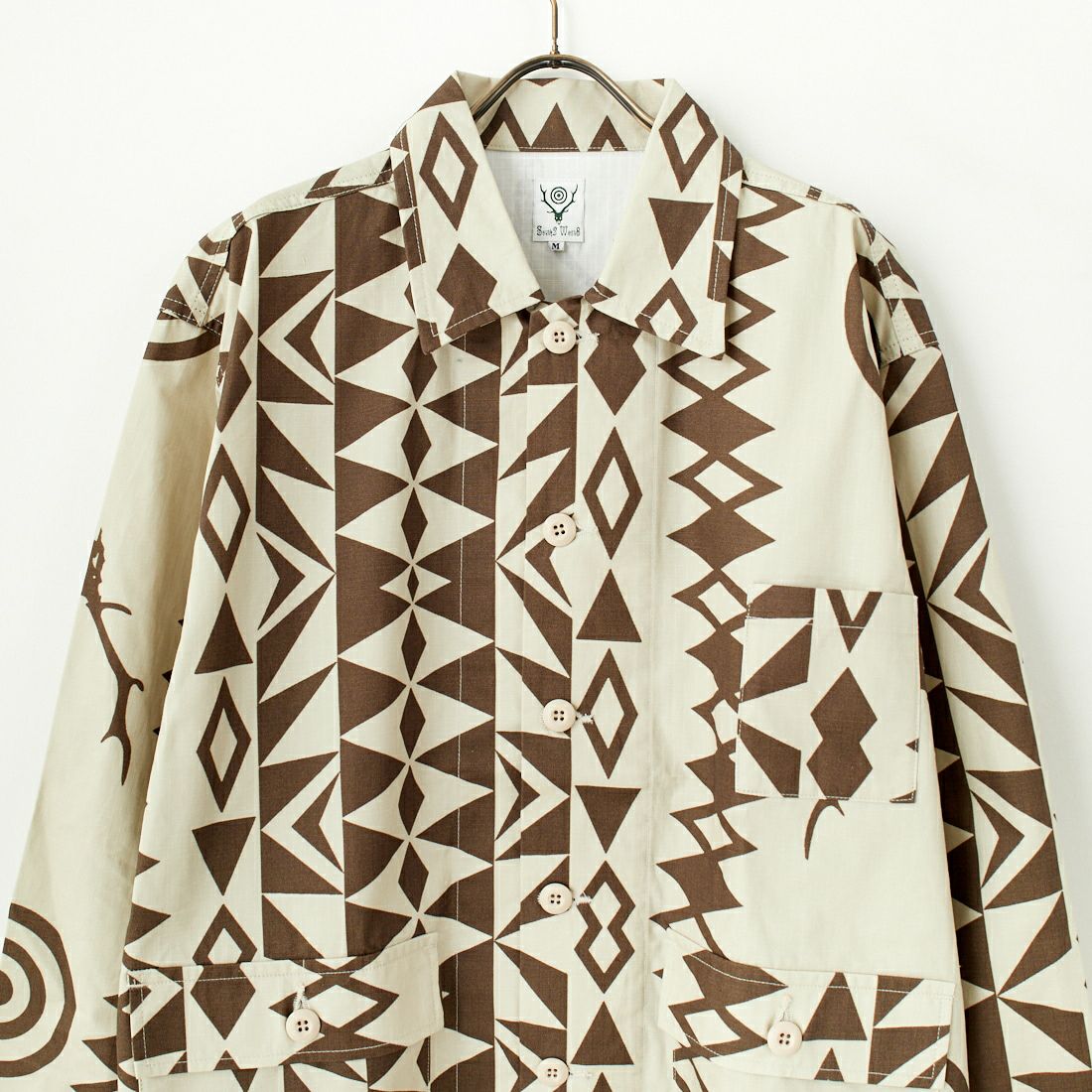 South2West8 [サウスツーウエストエイト] ハンティングシャツジャケット [PU497] B NATIVE S