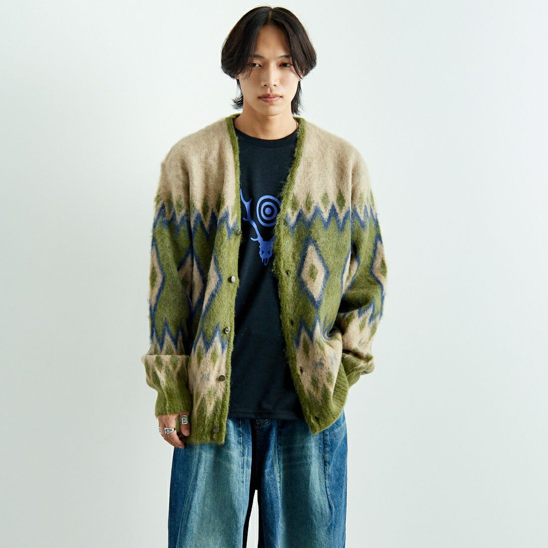 Needles [ニードルズ] モヘアカーディガン [PU310]｜ジーンズファクトリー公式通販サイト - JEANS FACTORY Online  Shop