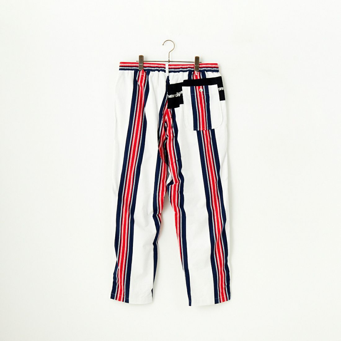AiE [エーアイイー] ストライプイージーパンツ [PU618] A OFF WHIT