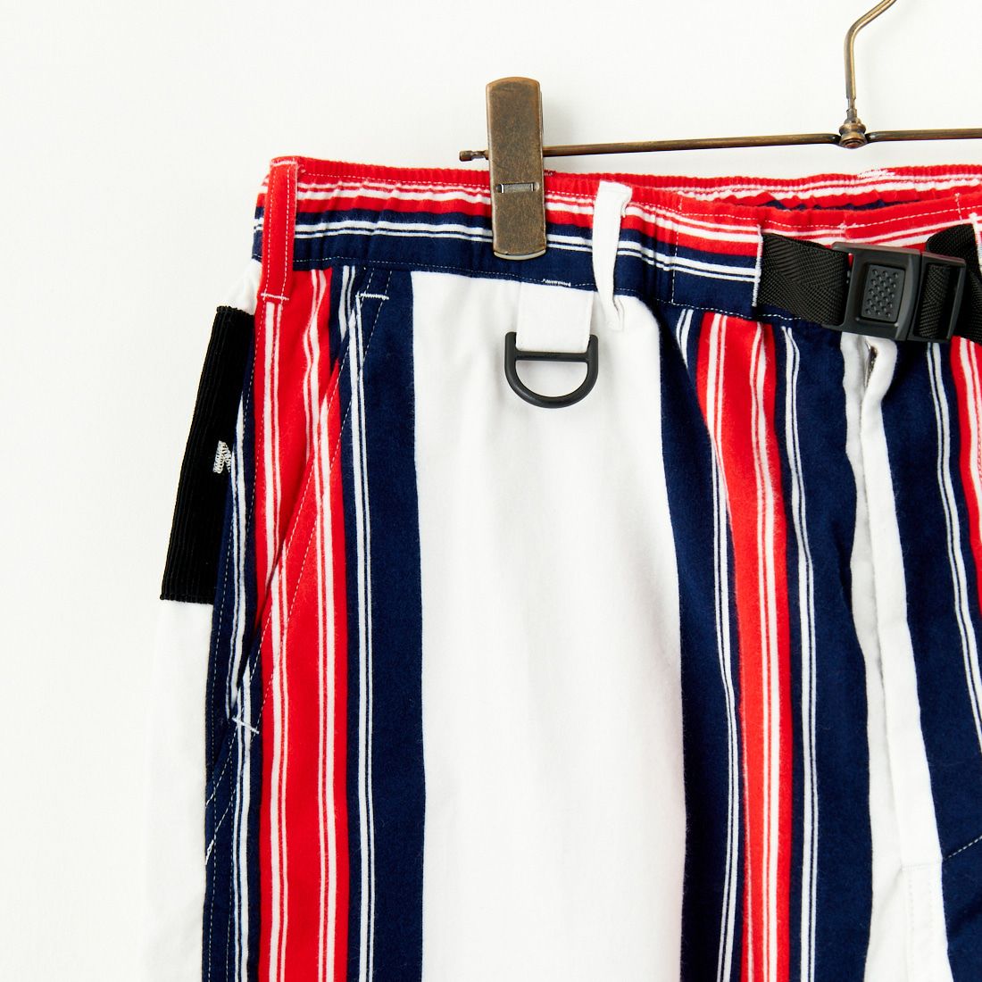 AiE [エーアイイー] ストライプイージーパンツ [PU618] A OFF WHIT