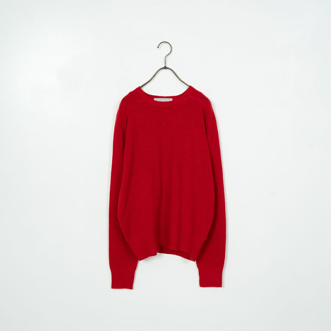 Jeans Factory Clothes [ジーンズファクトリークローズ] スタンダードクルーネックニット [24FW-IN-002] RED