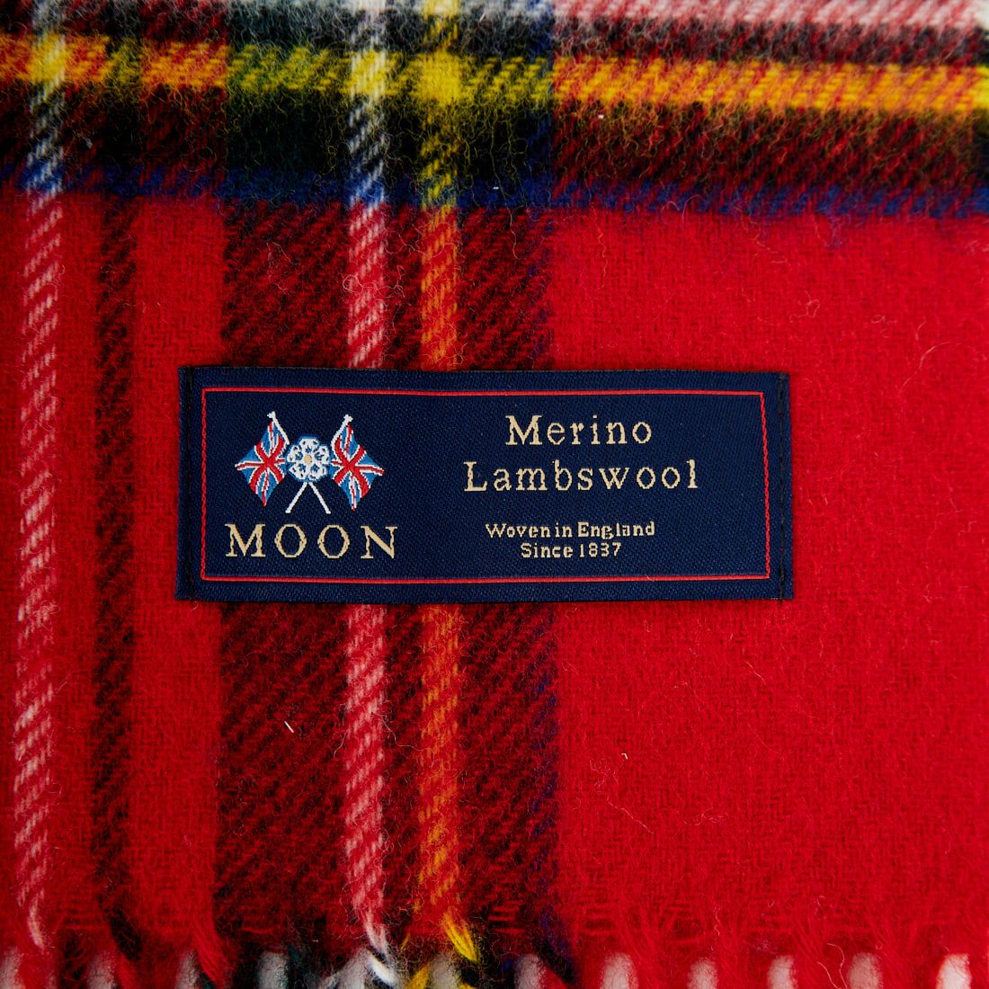 MOON [ムーン] ピュアウールチェックマフラー [MN-01-CEHCK] TAR236/A01