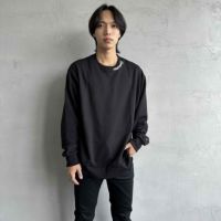 BLACK&&モデル身長：179cm 着用サイズ：XL&&