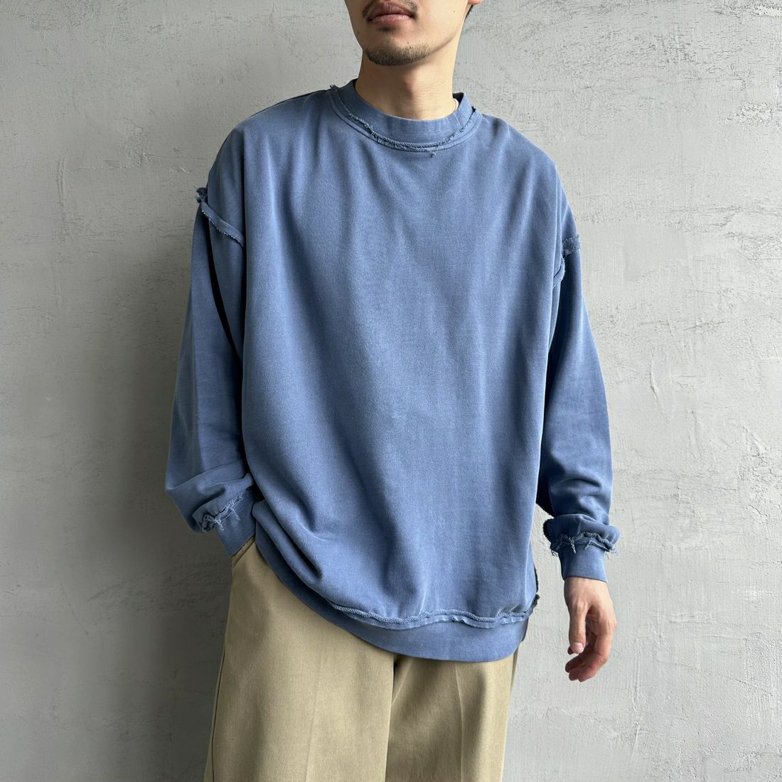 NAVY&&モデル身長：168cm 着用サイズ：M&&