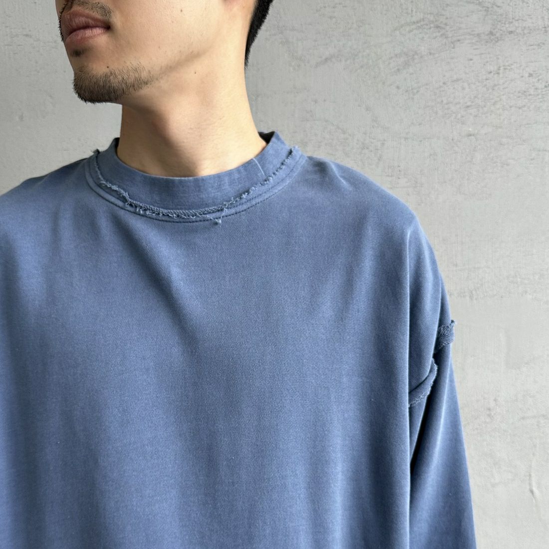 ONEITA [オニータ] 別注 インサイドアウト クルーネックスウェット [2423-442IN-JF] NAVY