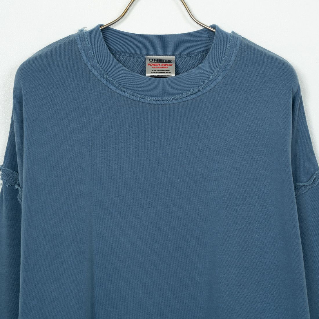ONEITA [オニータ] 別注 インサイドアウト クルーネックスウェット [2423-442IN-JF] NAVY