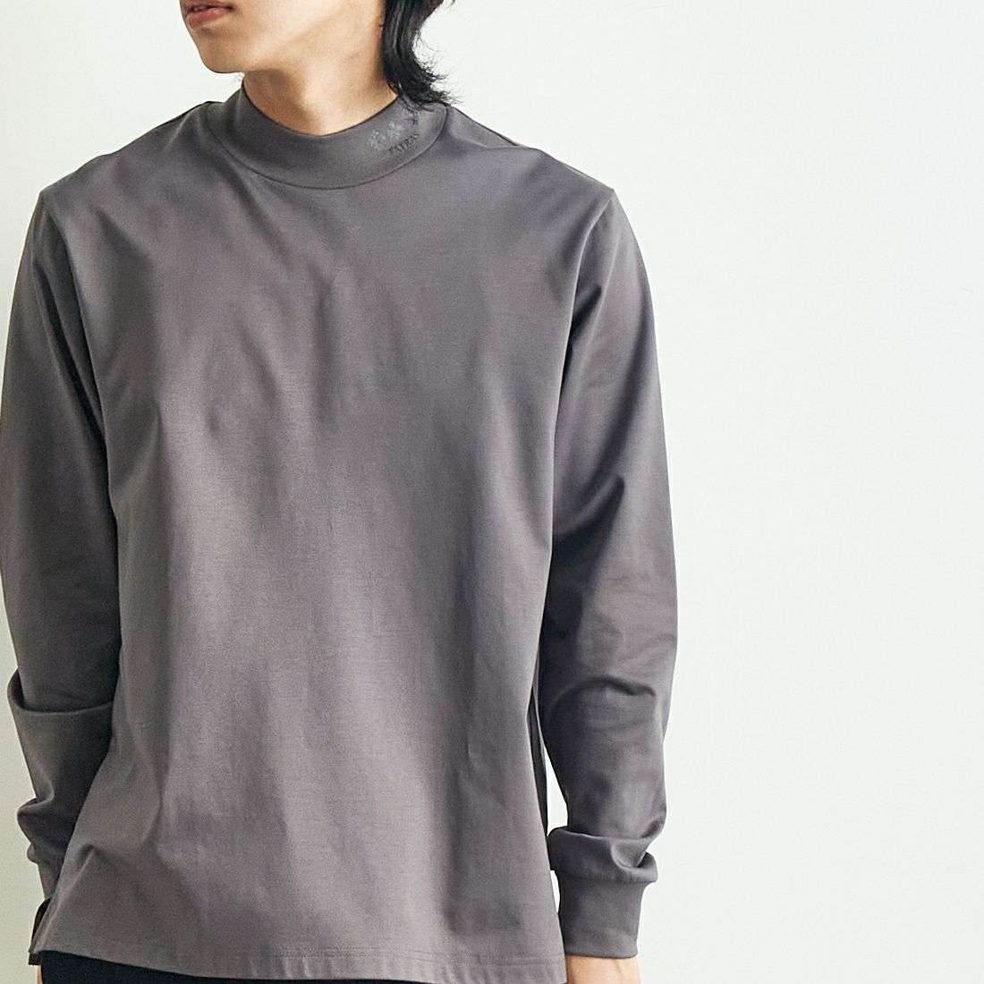 TATRAS [タトラス] MIBEILO モックネックTシャツ [MTAT24A8275-M] C.GRAY