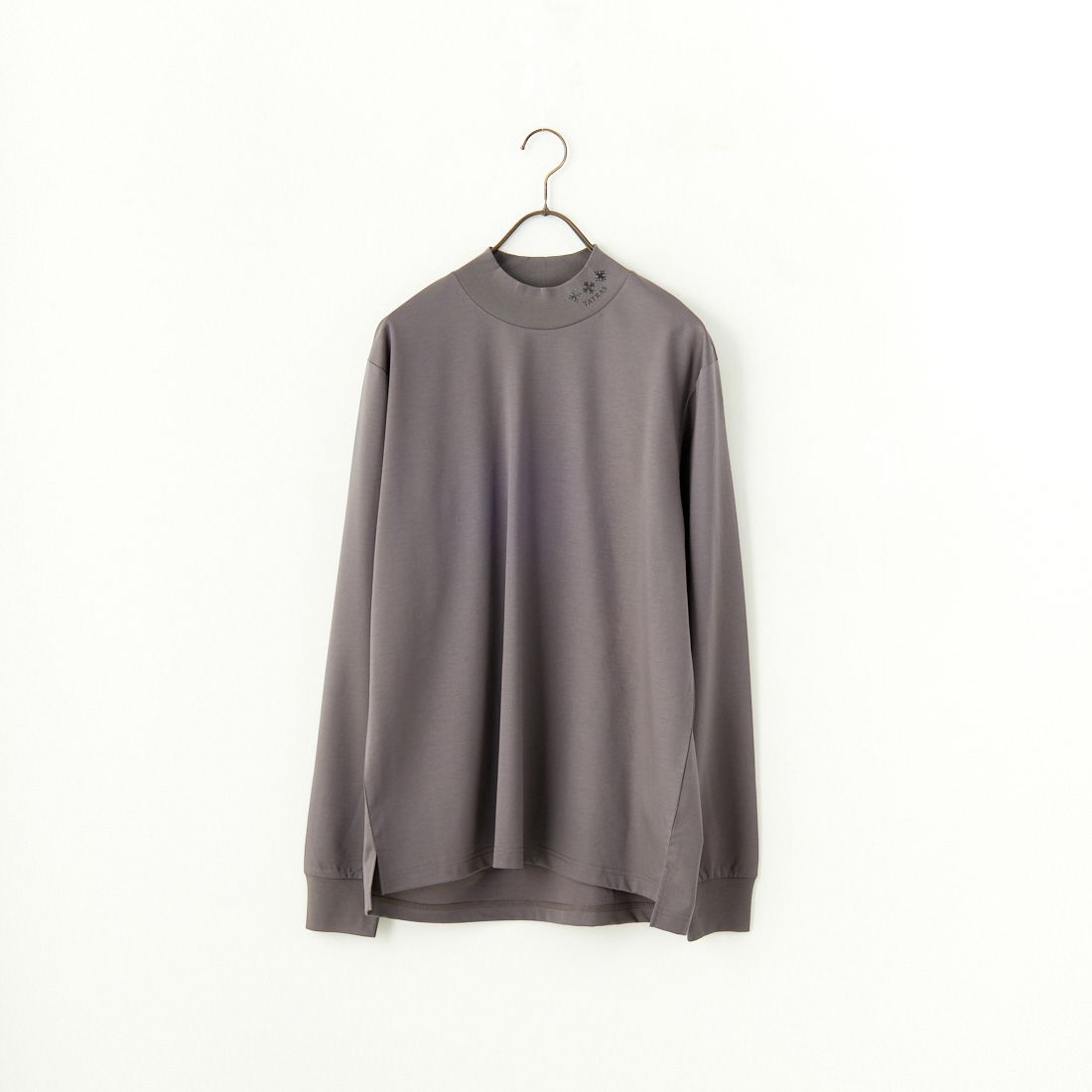 TATRAS [タトラス] MIBEILO モックネックTシャツ [MTAT24A8275-M] C.GRAY