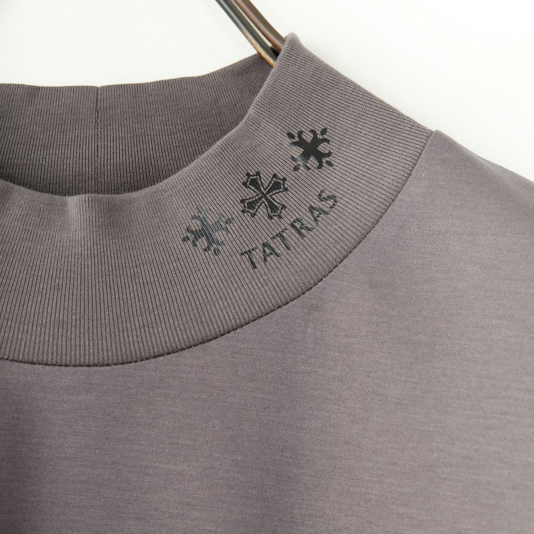 TATRAS [タトラス] MIBEILO モックネックTシャツ [MTAT24A8275-M] C.GRAY