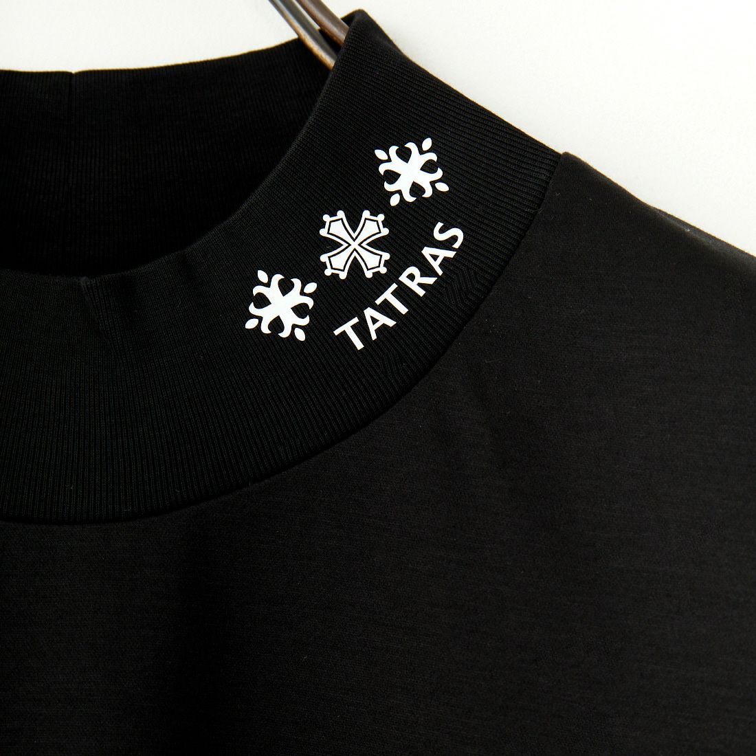 TATRAS [タトラス] MIBEILO モックネックTシャツ [MTAT24A8275-M] BLACK