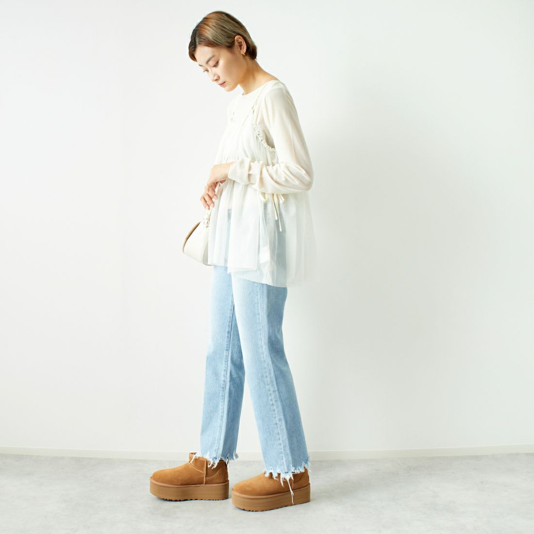 UGG [アグ] クラシック ウルトラ ミニプラットフォーム [1135092] CHESTNUT