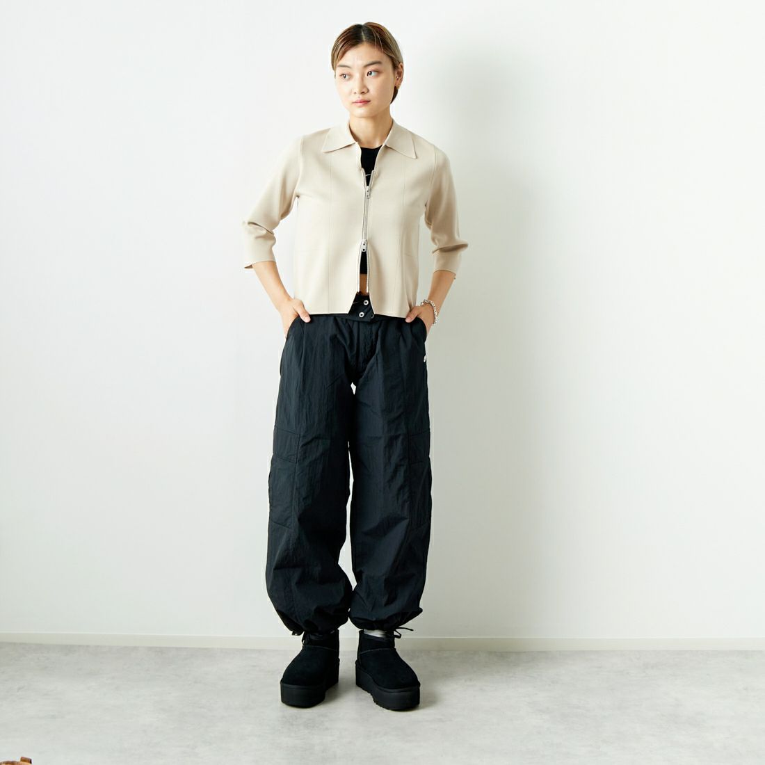 UGG [アグ] クラシック ウルトラ ミニプラットフォーム [1135092] BLACK